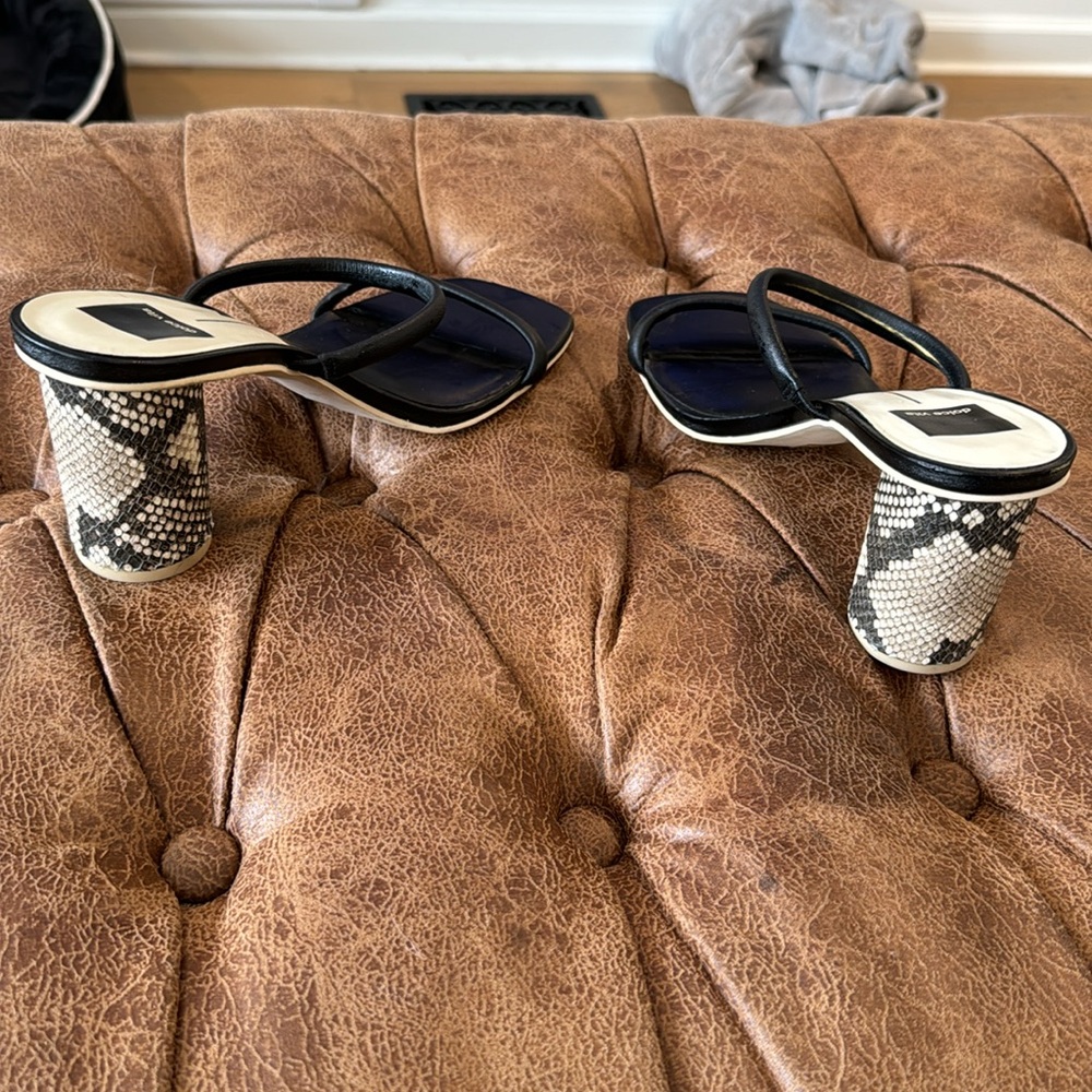 Dolce vita block heeled sandals - Picture 3 of 4